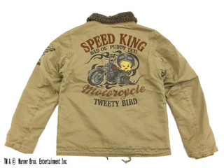 トゥイーティー N-1 デッキジャケット 595403 TWEETY ローブロー トゥイーティー N-1 デッキジャケット 595403 TWEETY ローブロー